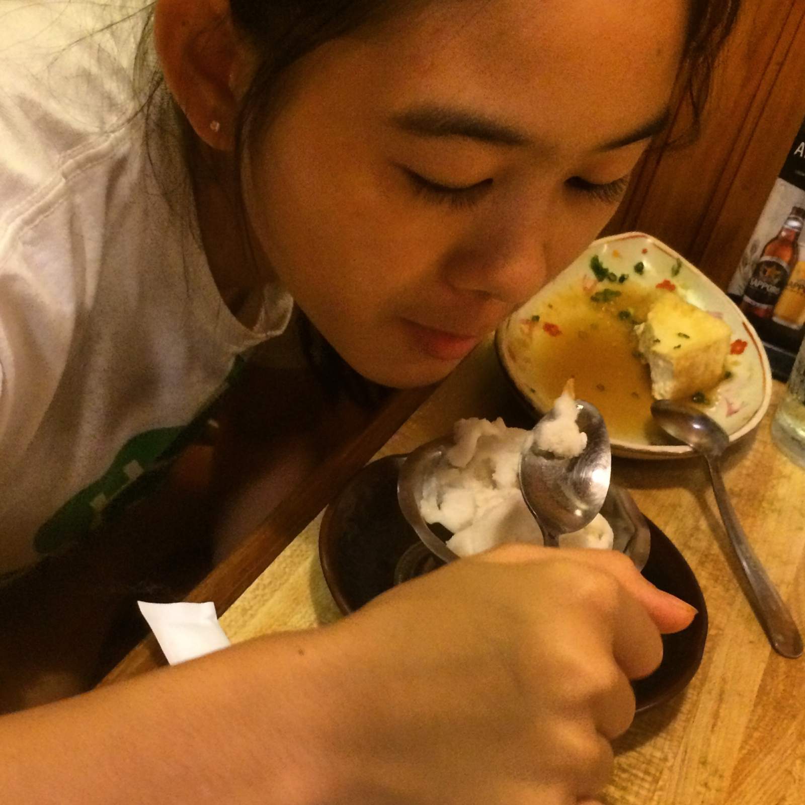 Customary post-play meal - sushi