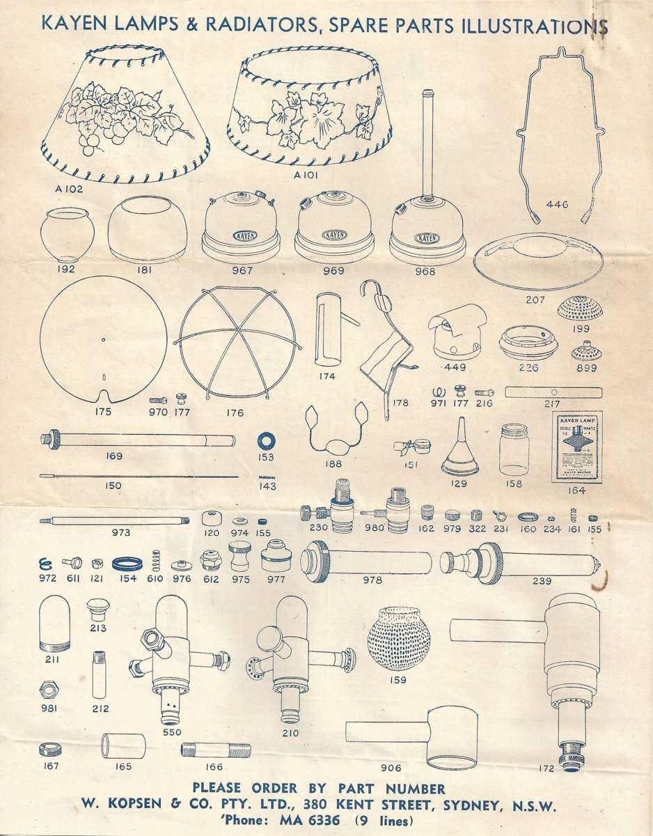 Kayen (Zimbabwe) parts