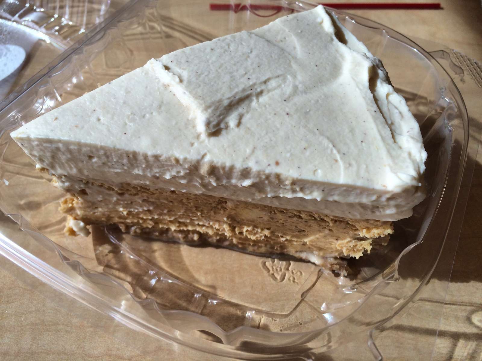 Pumpkin mousse cheesecake